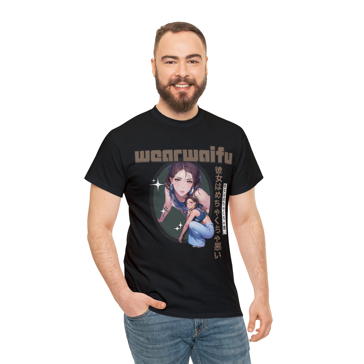 Cover Girl WearWaifu Tee