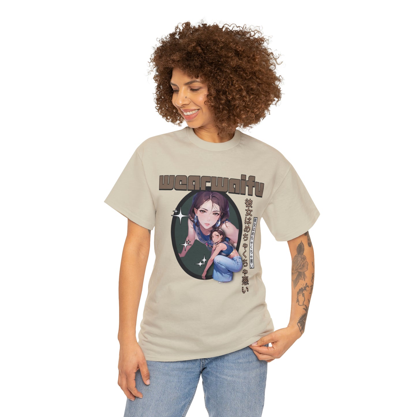 Cover Girl WearWaifu Tee