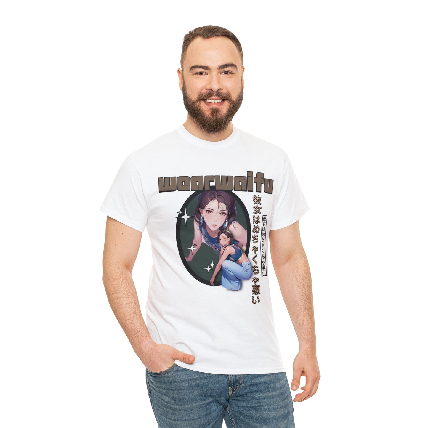 Cover Girl WearWaifu Tee