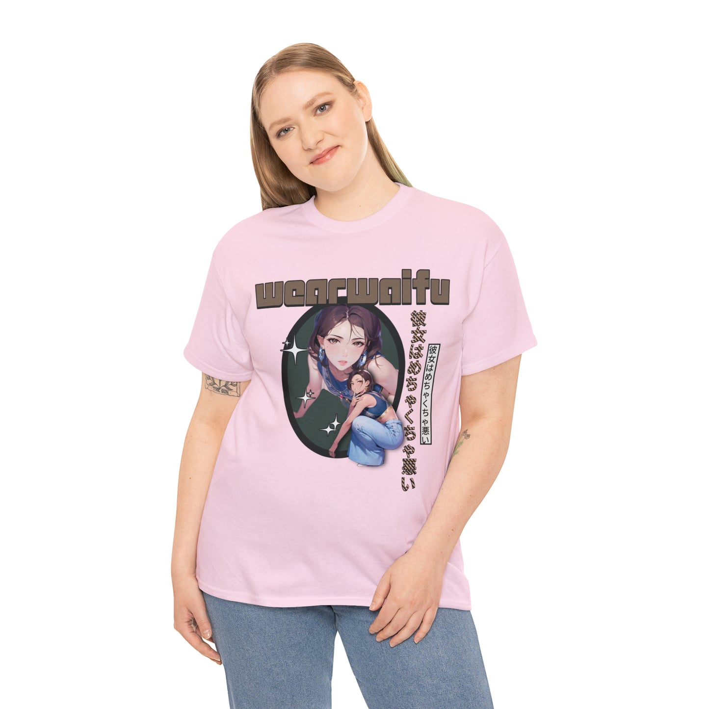 Cover Girl WearWaifu Tee