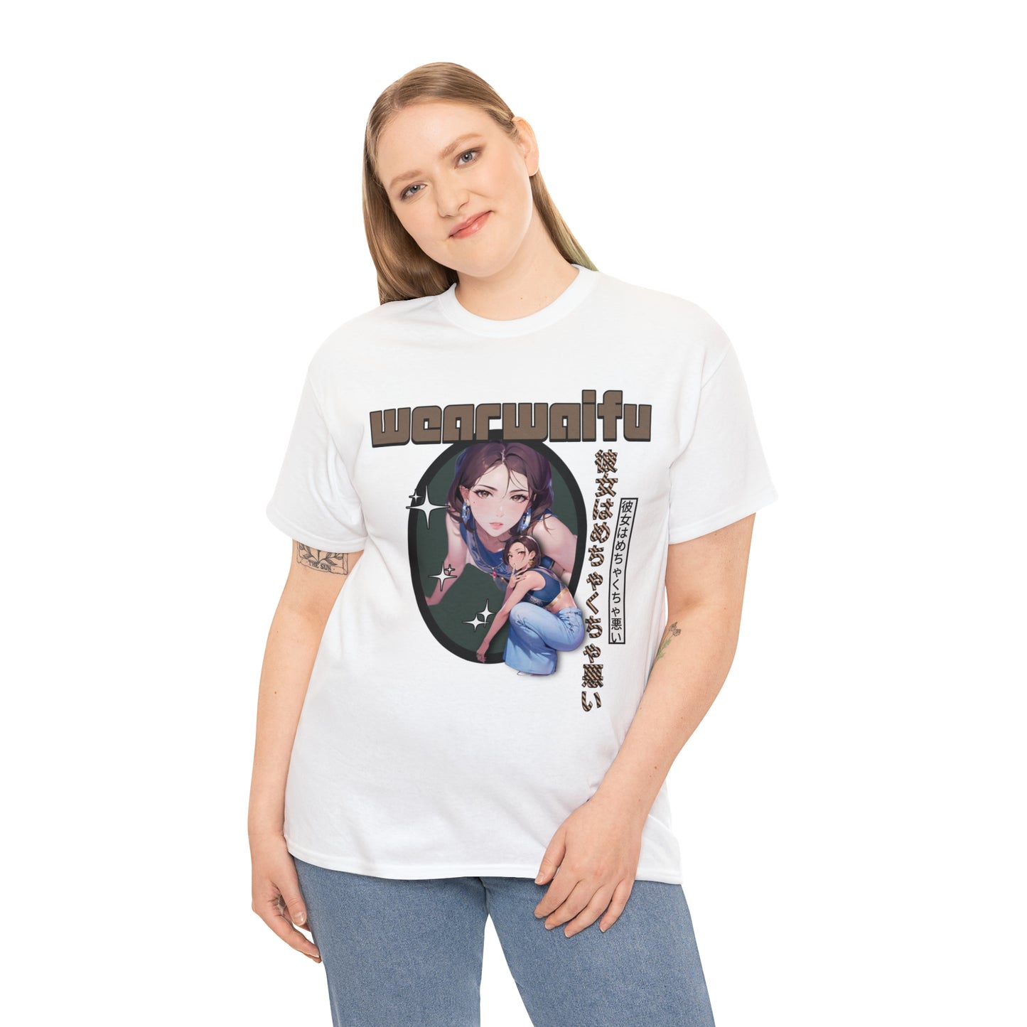 Cover Girl WearWaifu Tee