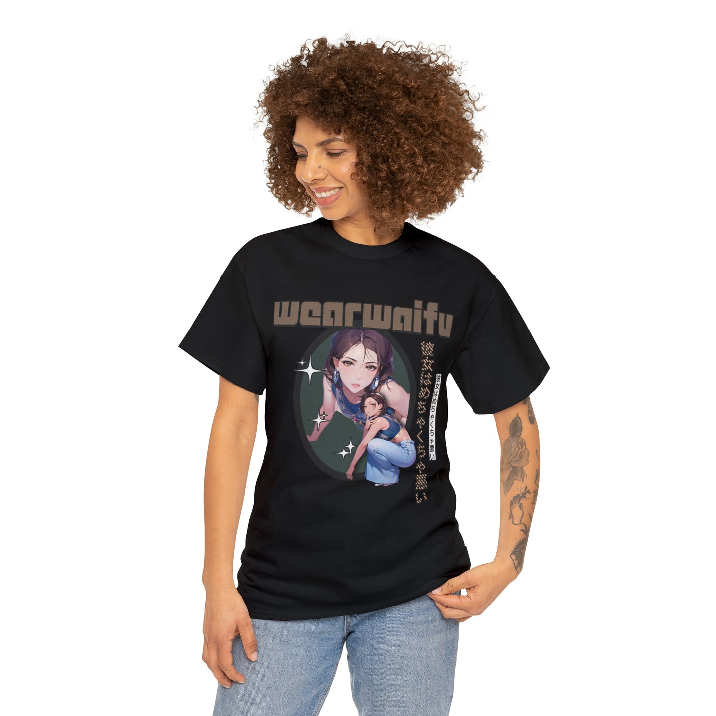 Cover Girl WearWaifu Tee