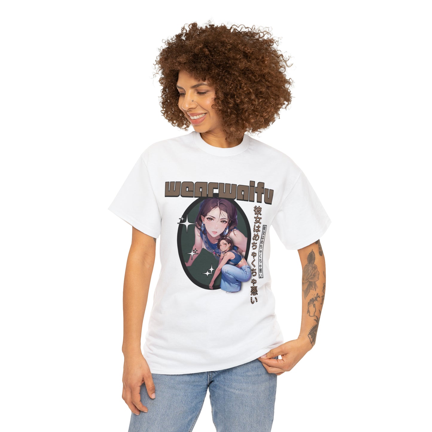 Cover Girl WearWaifu Tee